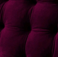 Mom's Moon Soft Velvet Chair Pad/Chair Cushion for Rocking Chair /Office/ Home in Outdoor and Indoor /Resting on Floor Set of 1 ( 18 x 50 Inch Purple ) - Purple